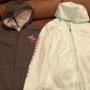 Two Abercrombie Hoodies